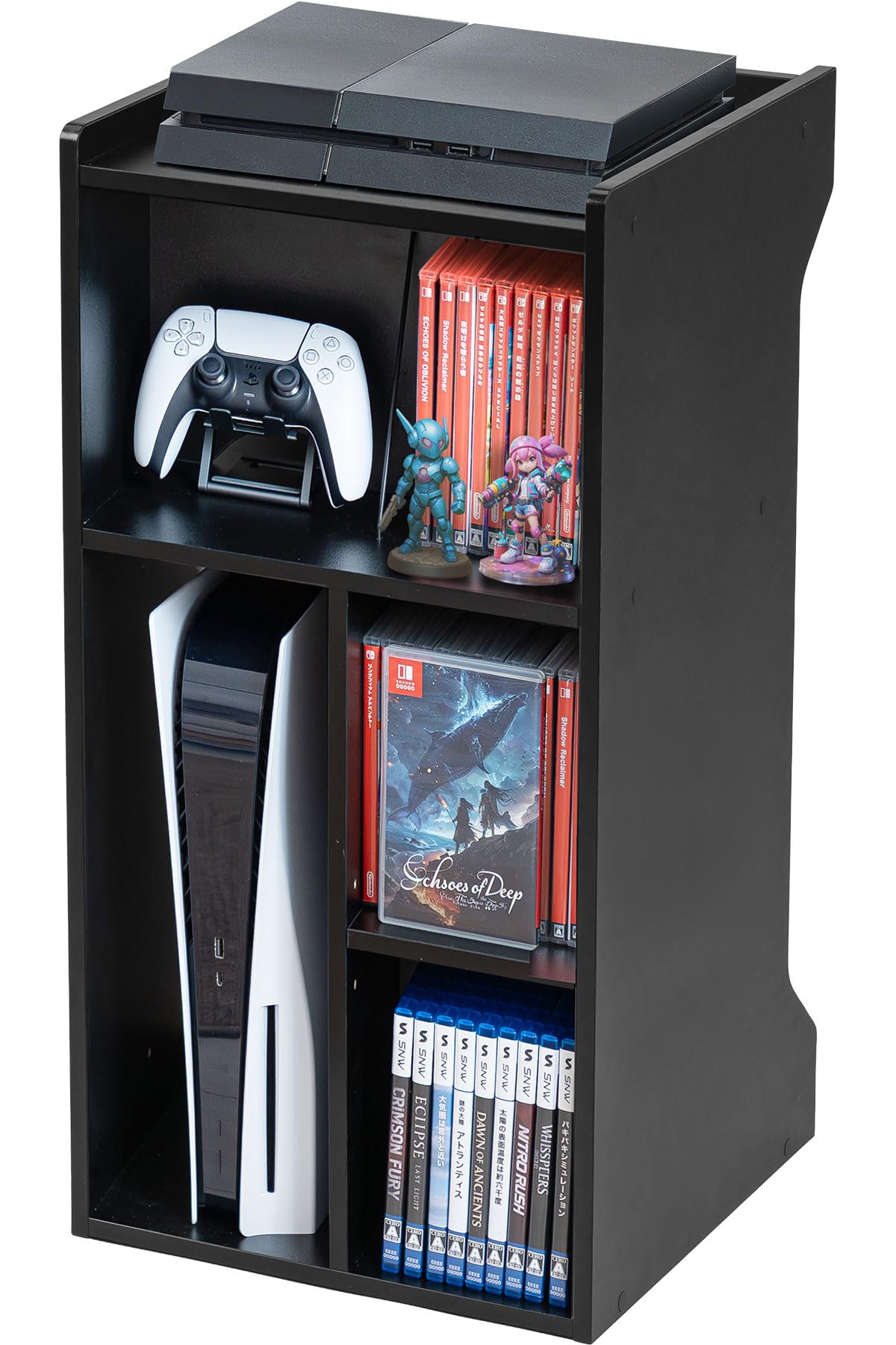 Amazon｜サンワダイレクト ゲーム機収納ラック 幅35×奥行34.5×高さ70cm